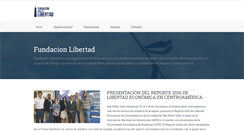 Desktop Screenshot of fundacionlibertad.org