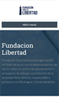 Mobile Screenshot of fundacionlibertad.org